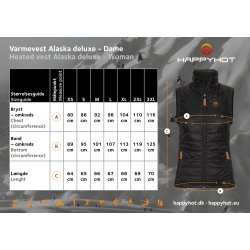 Happyhot Alaska varmevest - Dame