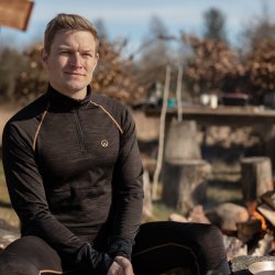 Yukon - Baselayer with collar and app controlled heating - Man