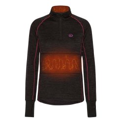 Yukon - Baselayer with half-zip and app controlled heating - Woman